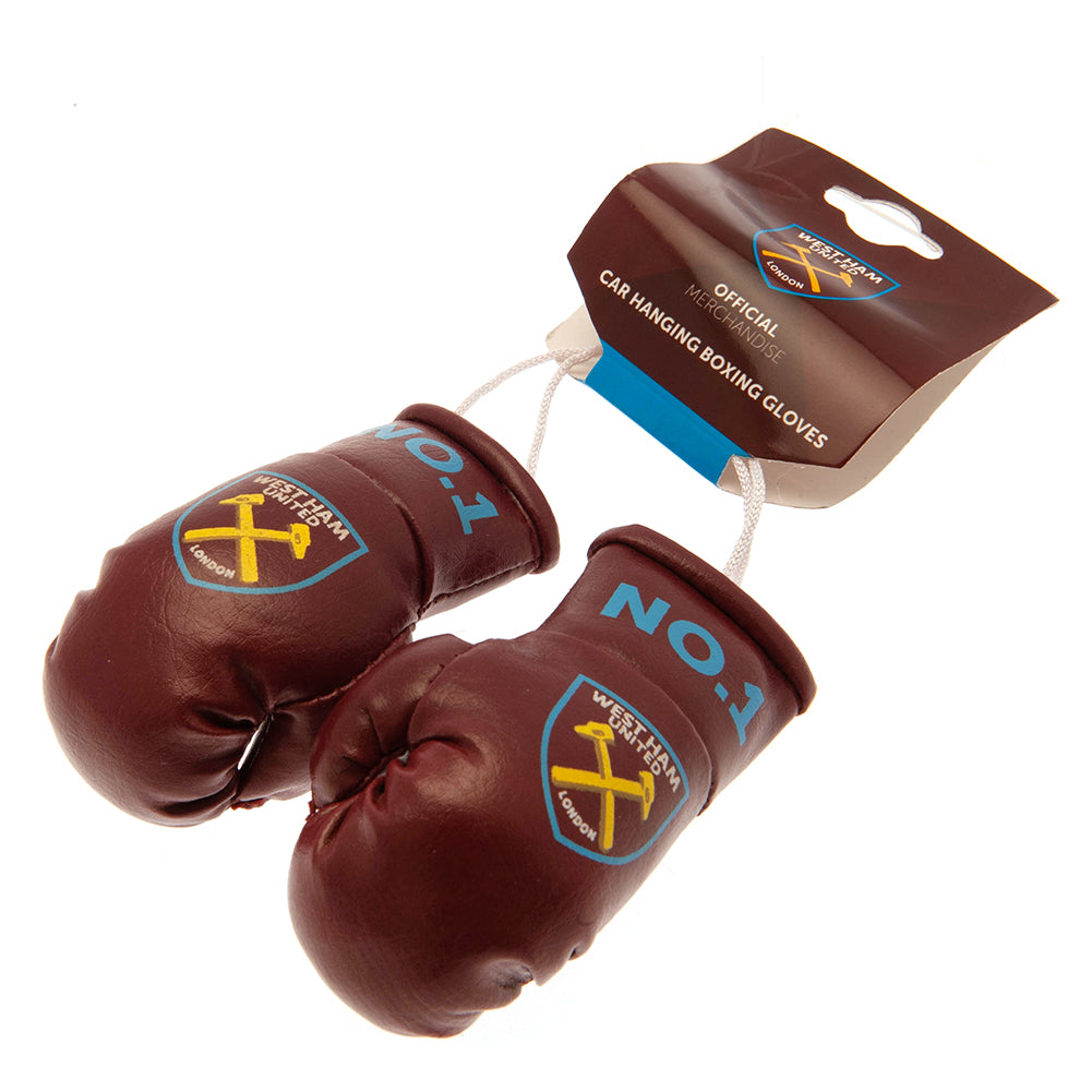 Official West Ham United FC Mini Boxing Gloves