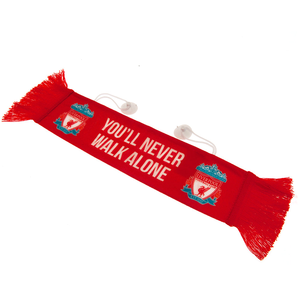 Official Liverpool FC Crest Mini Car Scarf