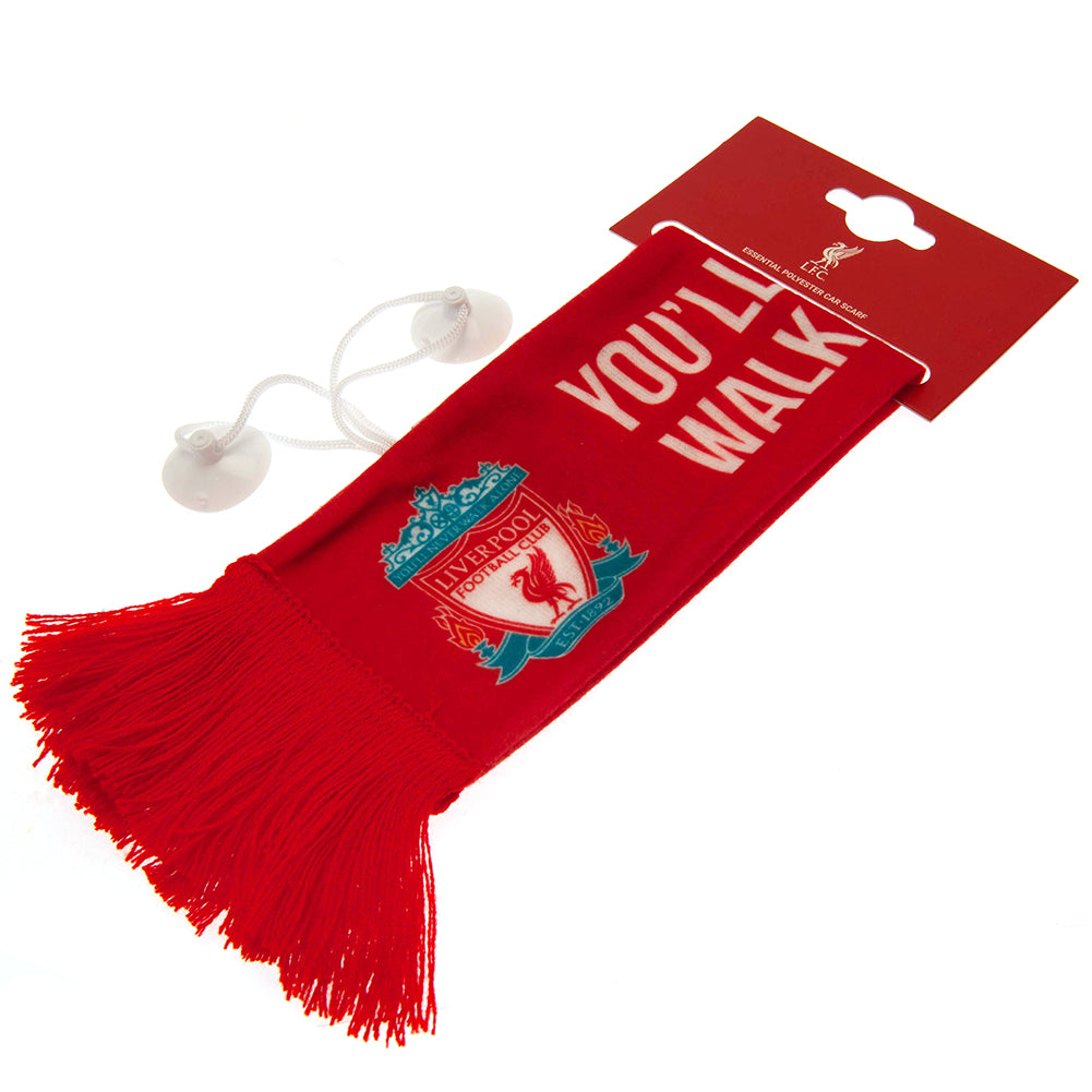 Official Liverpool FC Crest Mini Car Scarf