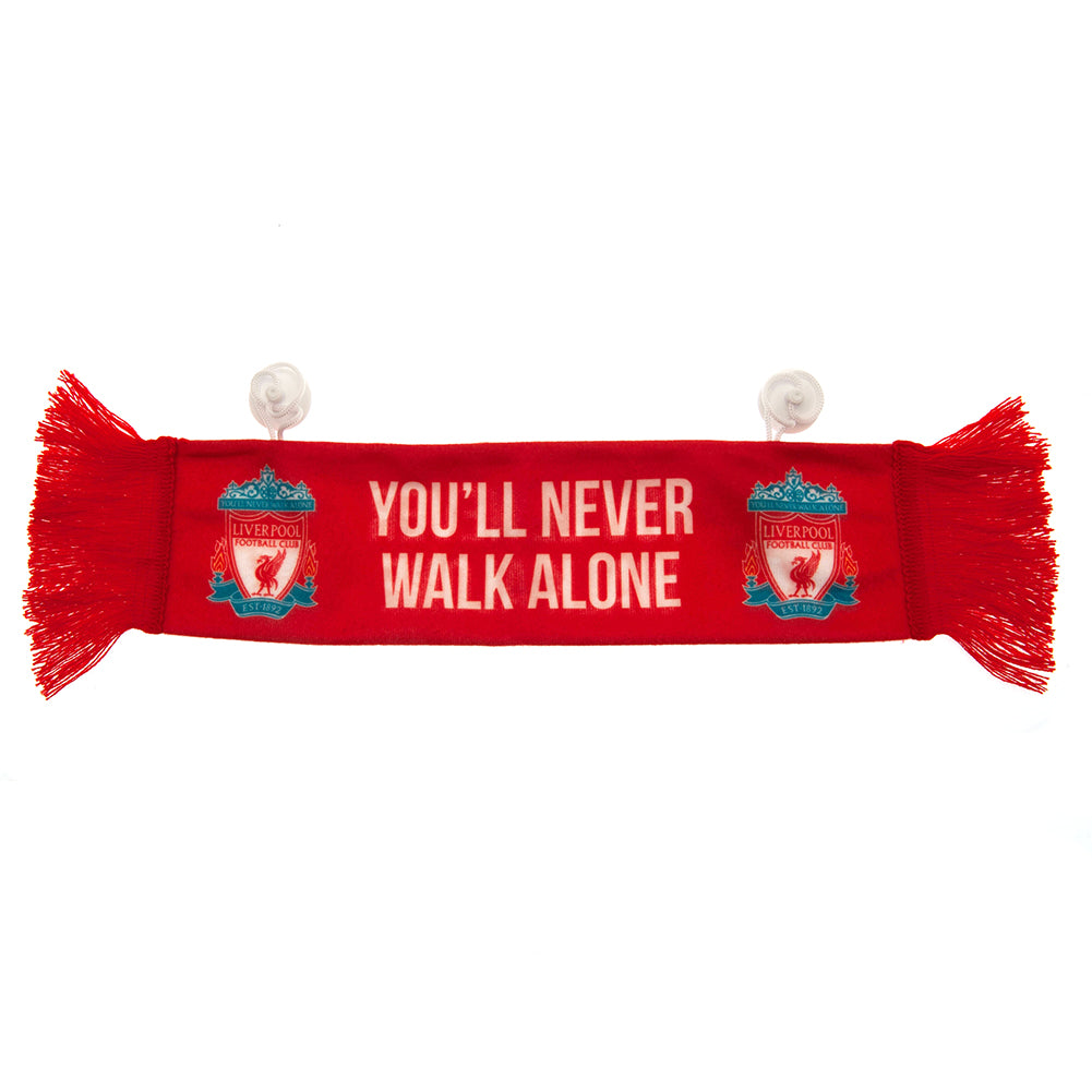 Official Liverpool FC Crest Mini Car Scarf