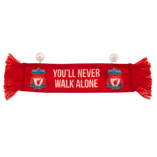 Official Liverpool FC Mini Crest Car Scarf