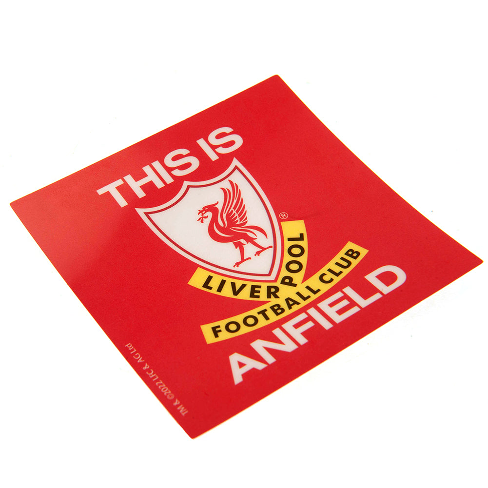 Official Liverpool FC TIA Car Sticker