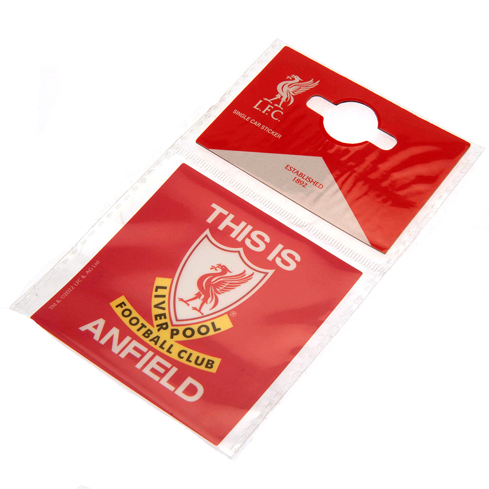 Official Liverpool FC TIA Car Sticker