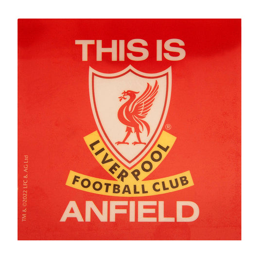 Official Liverpool FC TIA Car Sticker