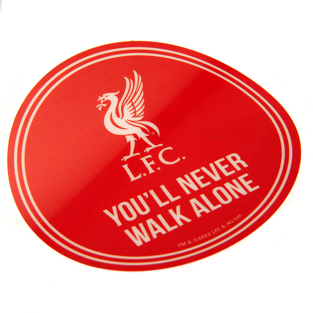 Official Liverpool FC YNWA Car Sticker