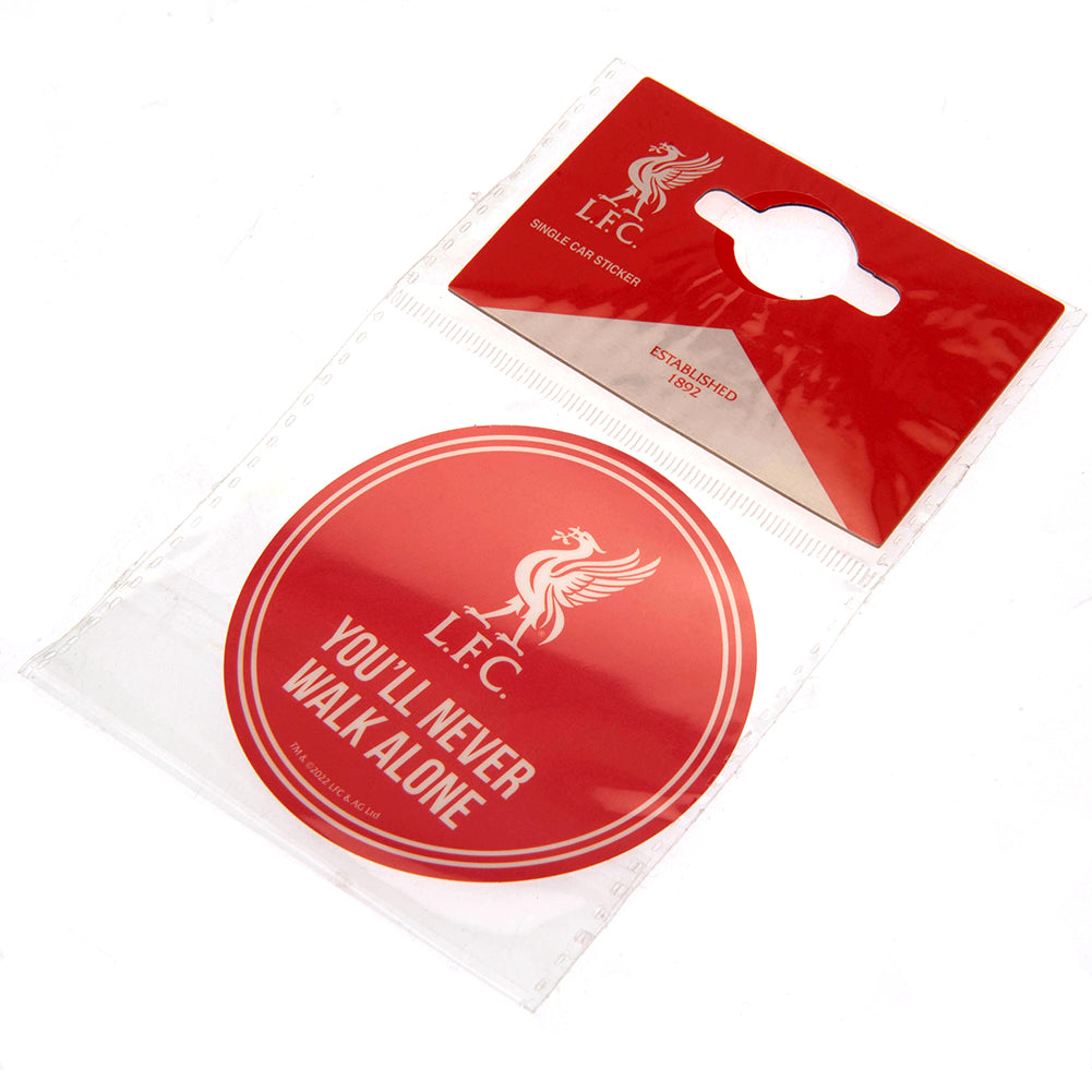 Official Liverpool FC YNWA Car Sticker