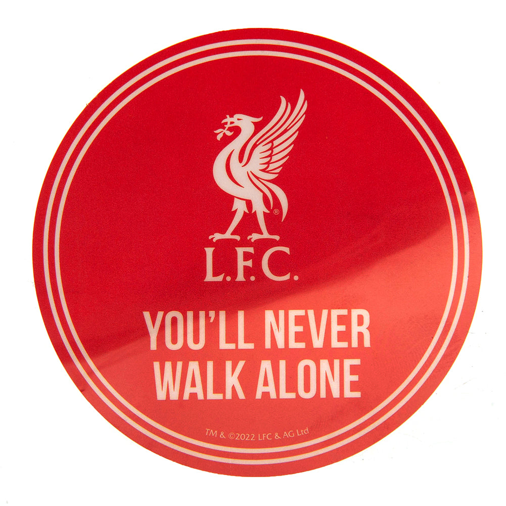 Official Liverpool FC YNWA Car Sticker