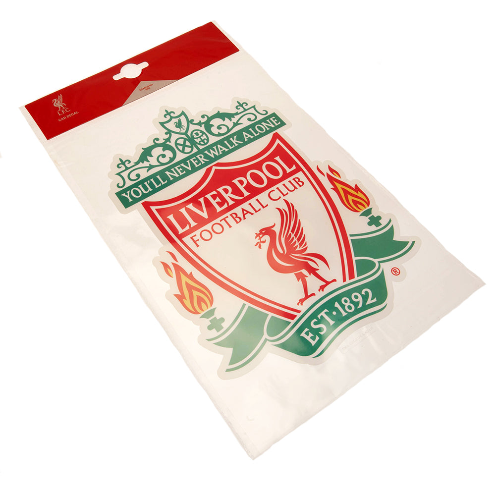 Official Liverpool FC Crest A4 Car Decal