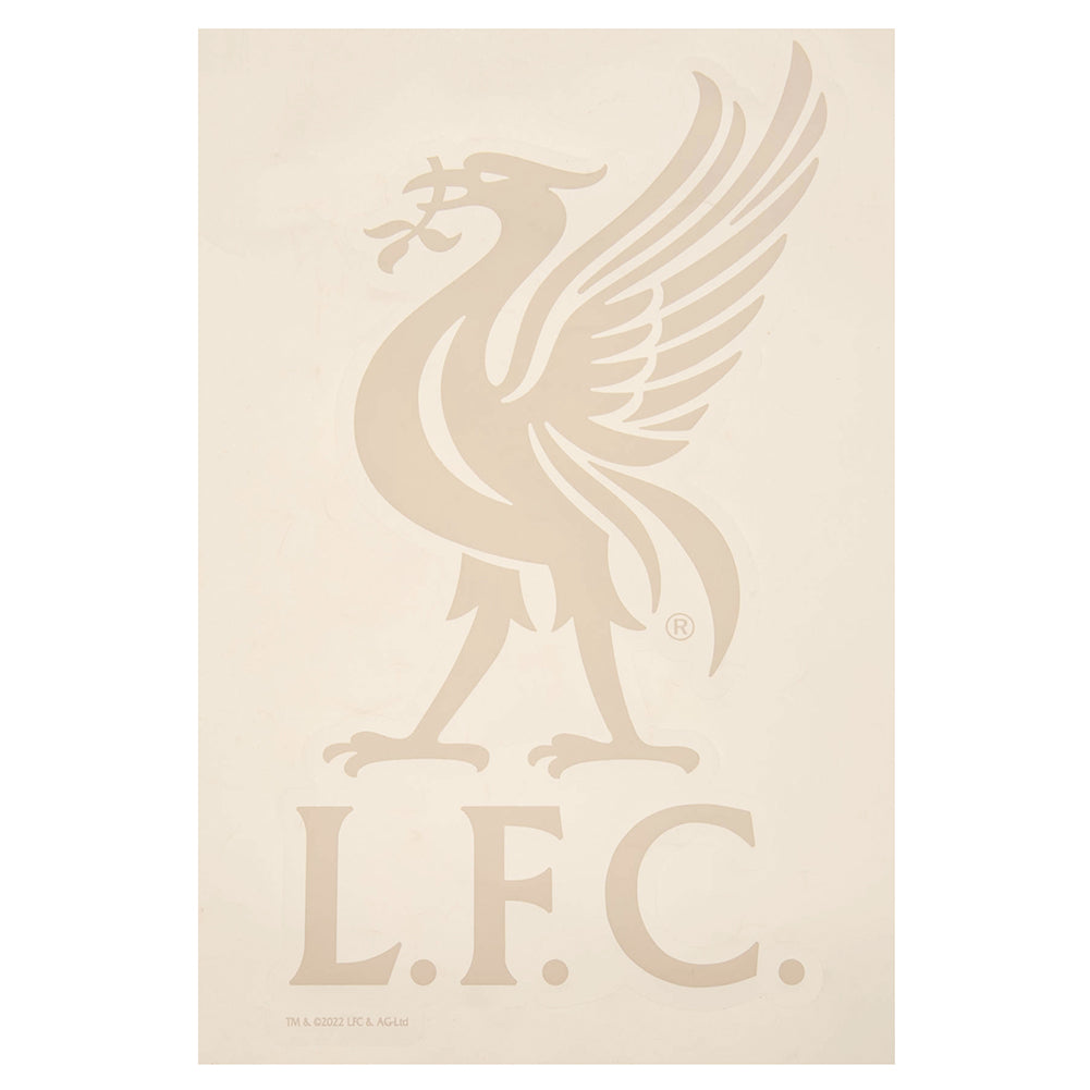 Official Liverpool FC Liverbird A4 Car Decal