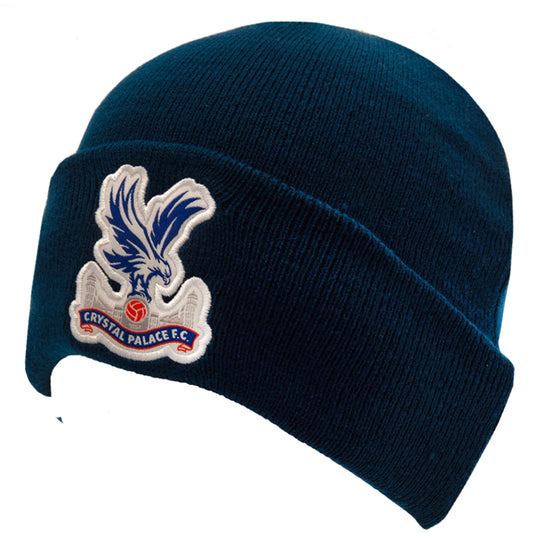 Official Crystal Palace FC Navy Cuff Beanie