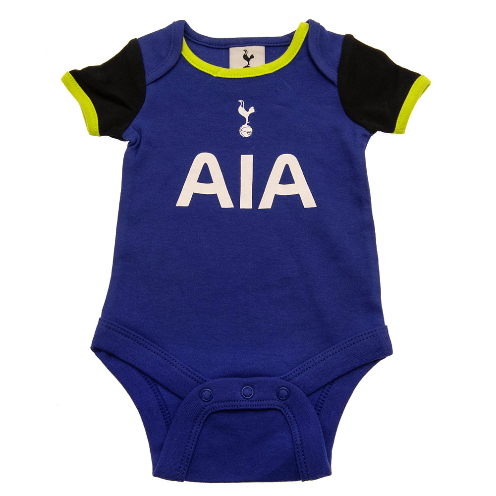 Official Tottenham Hotspur FC 2 Pack Bodysuit 3-6 Mths LG