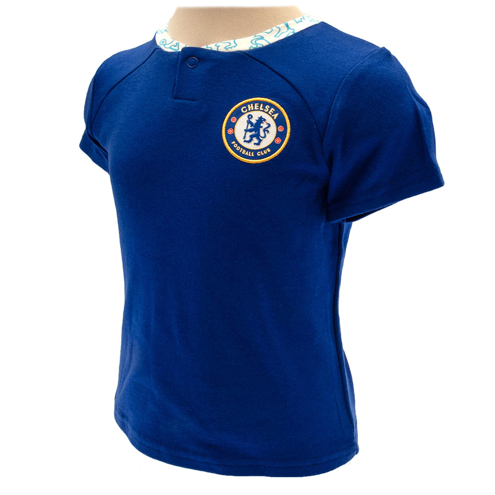 Official Chelsea FC Shirt & Short Set 6-9 Mths LT