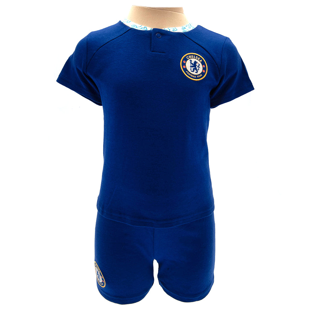 Official Chelsea FC Shirt & Short Set 9-12 Mths LT