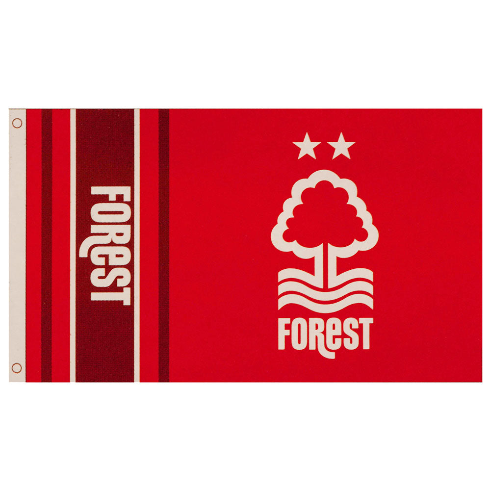 Official Nottingham Forest FC Wordmark Flag