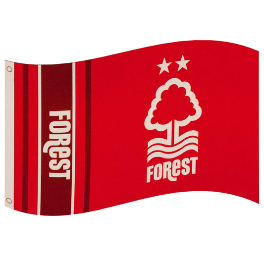 Official Nottingham Forest FC Wordmark Flag