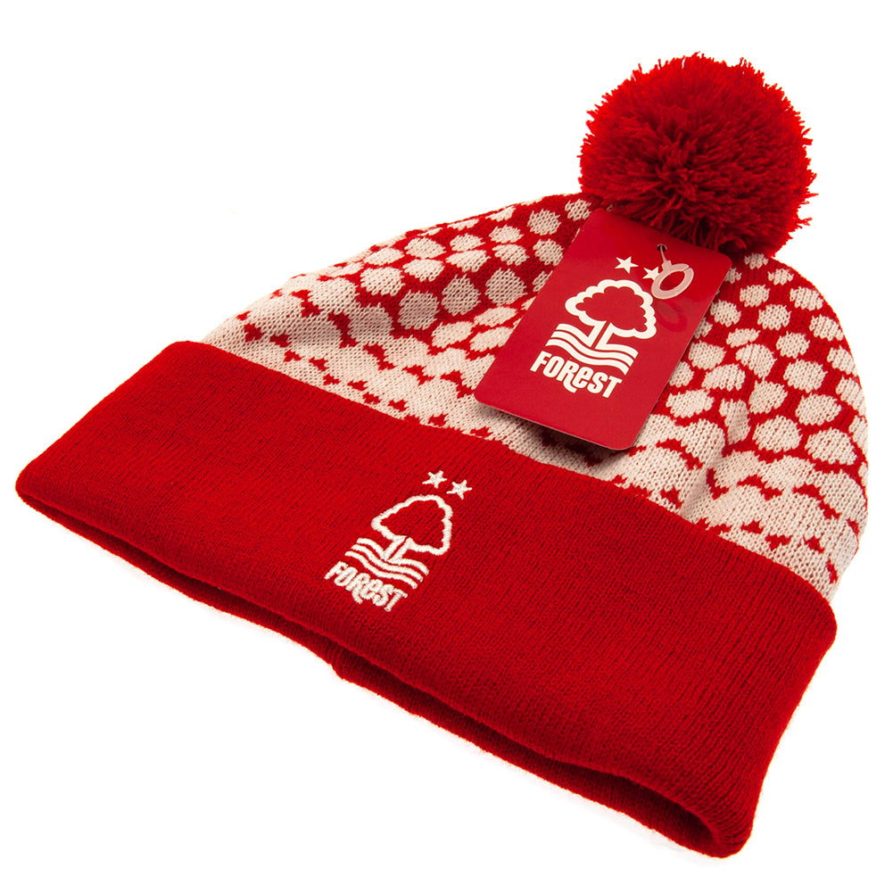 Official Nottingham Forest FC Fade Ski Hat