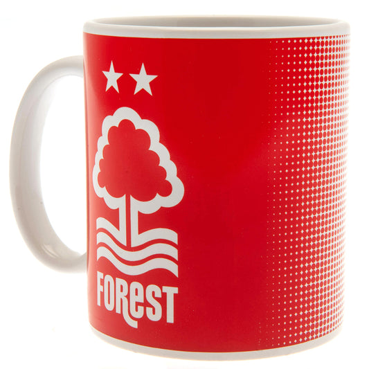 Official Nottingham Forest FC Halftone Mug