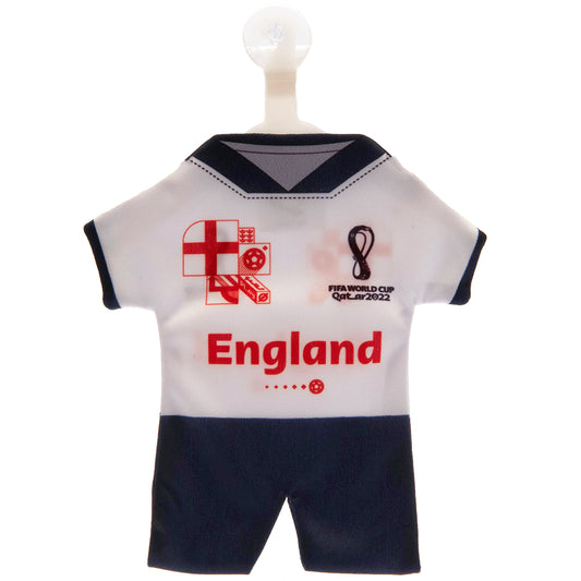 Official FIFA World Cup Qatar 2022 England Mini Kit