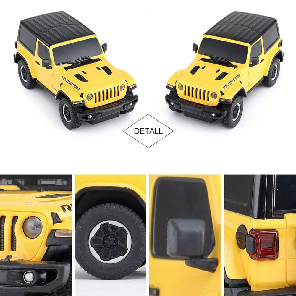 Official Jeep Wrangler JL Radio Controlled Car 1:24 Scale