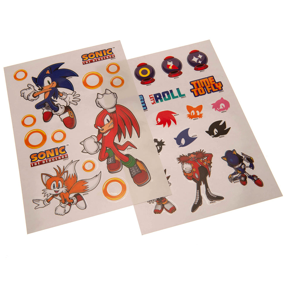 Official Sonic The Hedgehog Tech Stickers