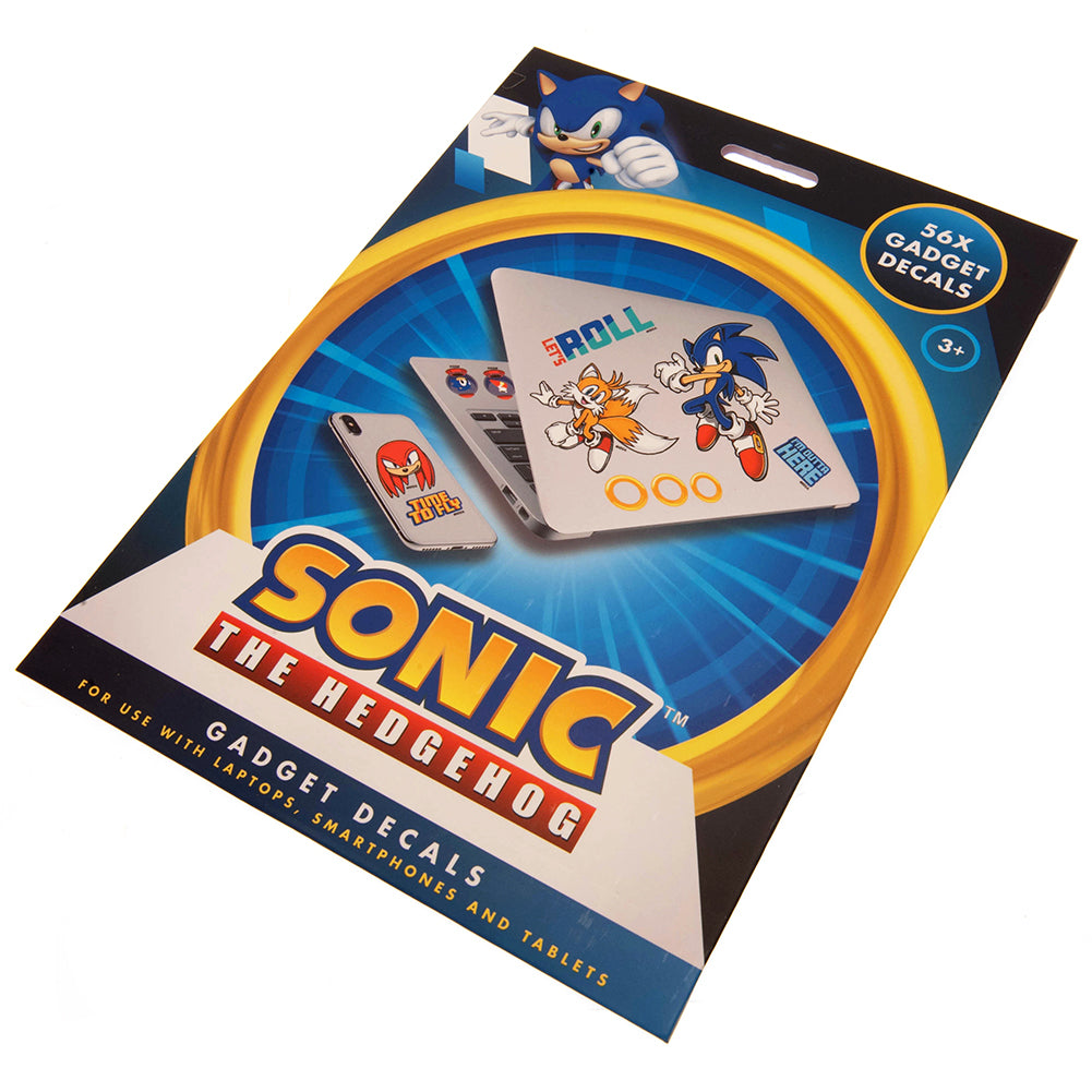 Official Sonic The Hedgehog Tech Stickers