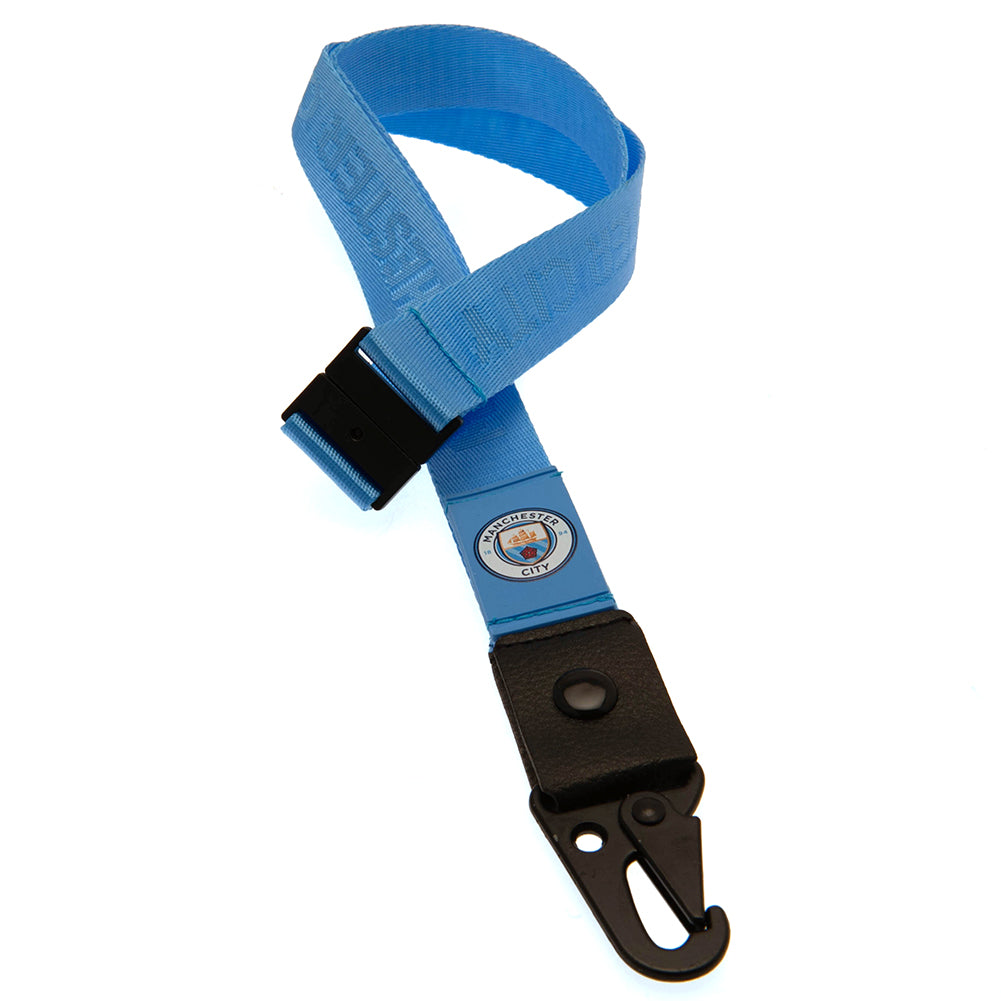 Official Manchester City FC Deluxe Lanyard