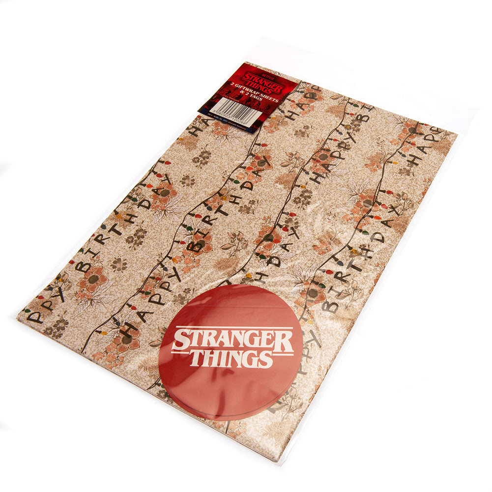 Official Stranger Things Gift Wrap