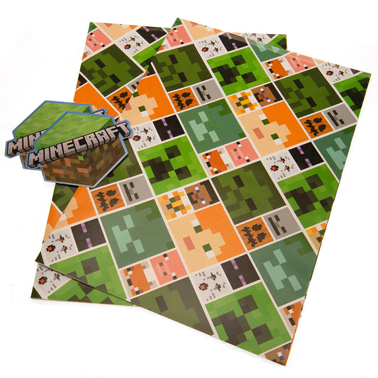 Official Minecraft Gift Wrap