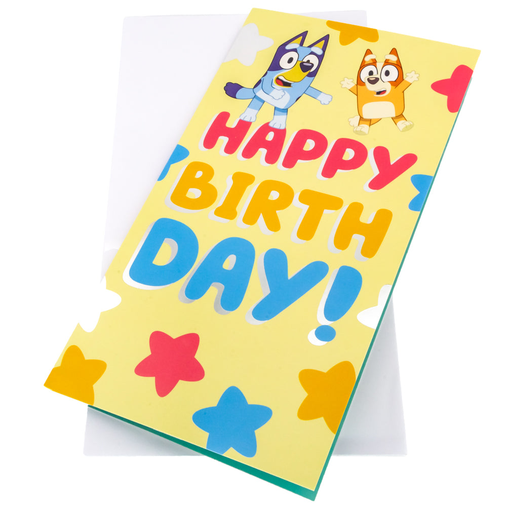 Official Bluey Birthday Card