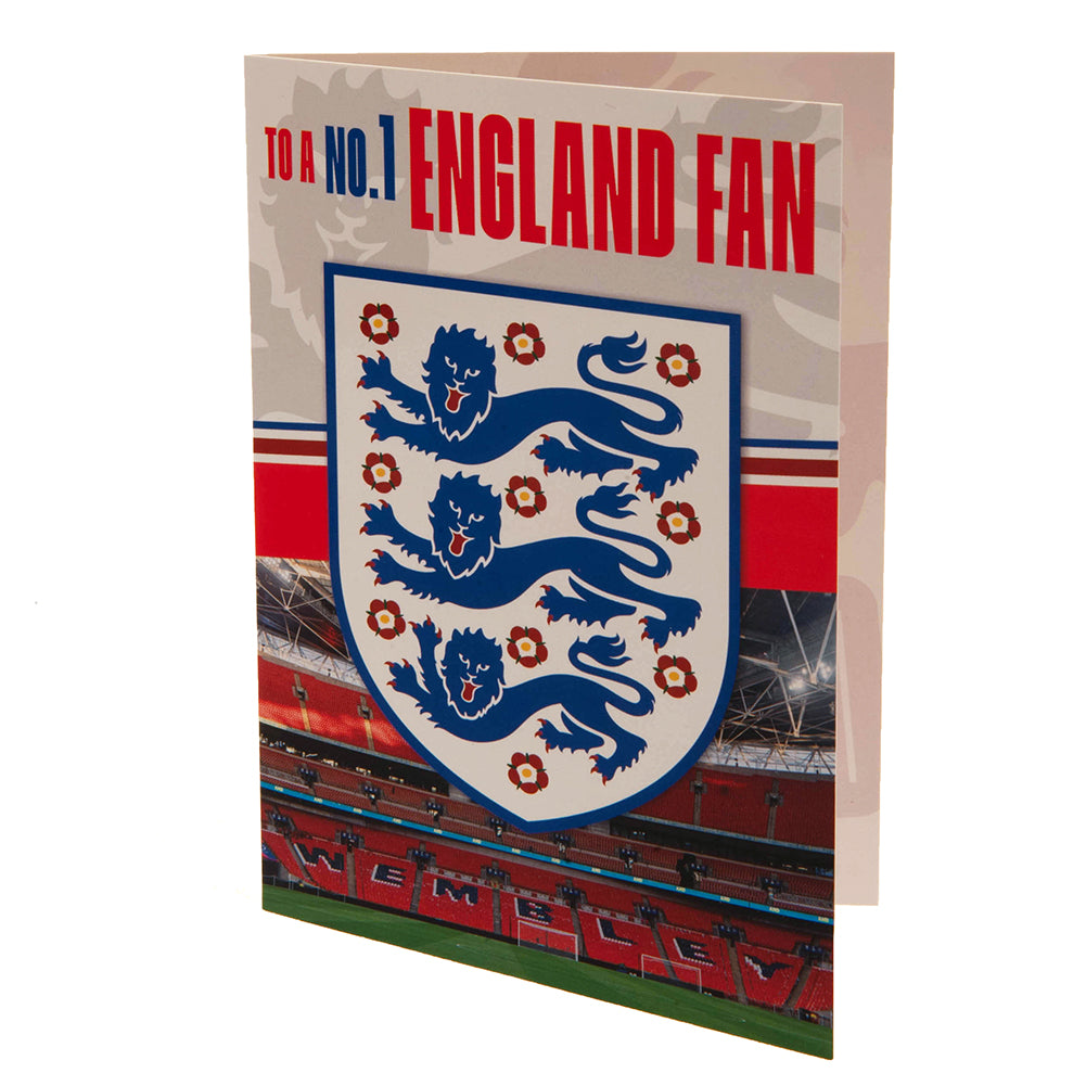 Official England FA Birthday Card