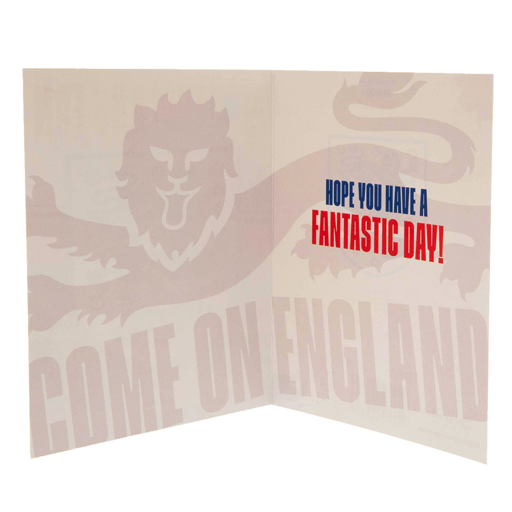 Official England FA Birthday Card