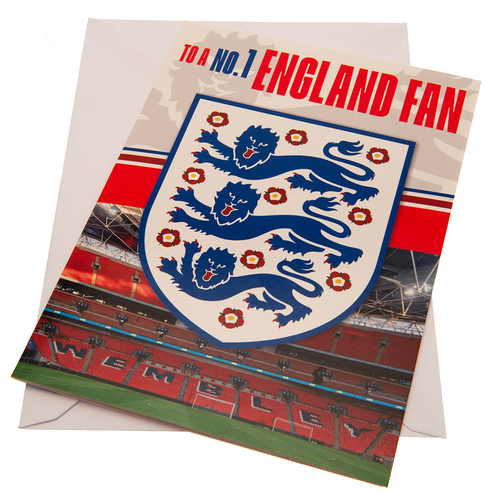 Official England FA Birthday Card