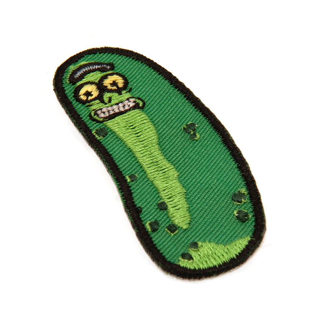 Official Rick And Morty Iron-On Patch Pickle Rick