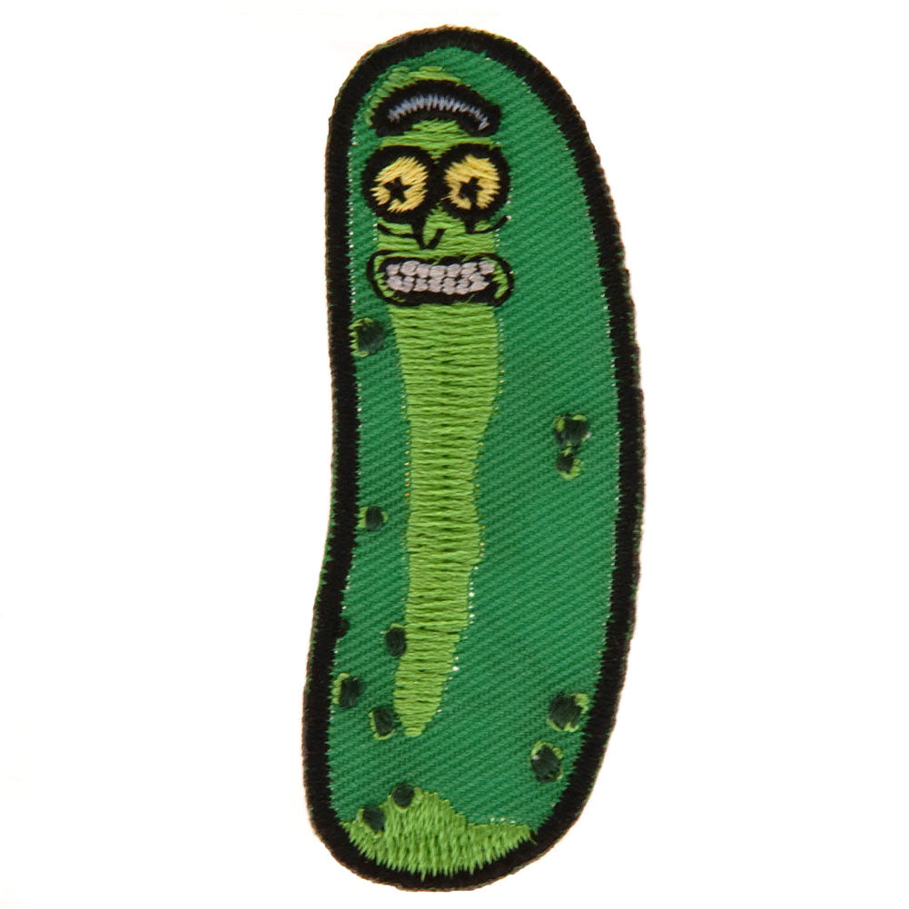 Official Rick And Morty Iron-On Patch Pickle Rick