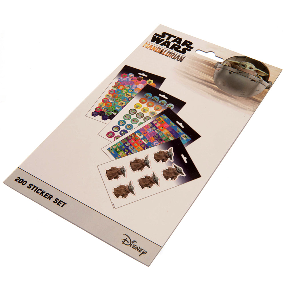 Official Star Wars: The Mandalorian 200pc Sticker Set