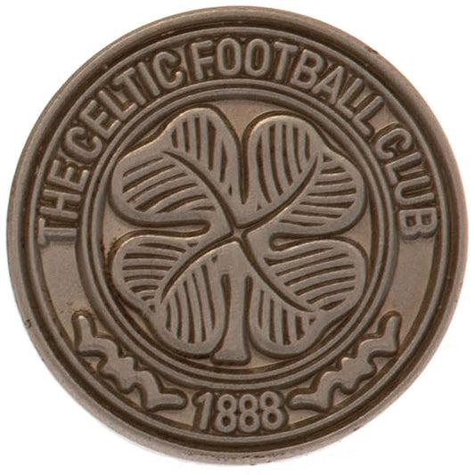 Official Celtic FC Antique Silver Crest Badge