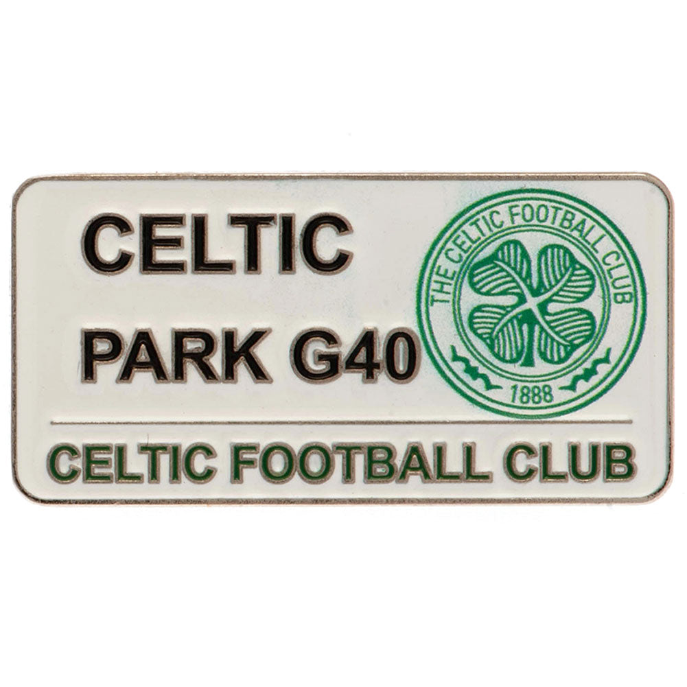 Official Celtic FC Street Sign Badge