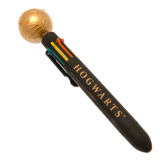 Official Harry Potter Multi Coloured Pen Golden Snitch