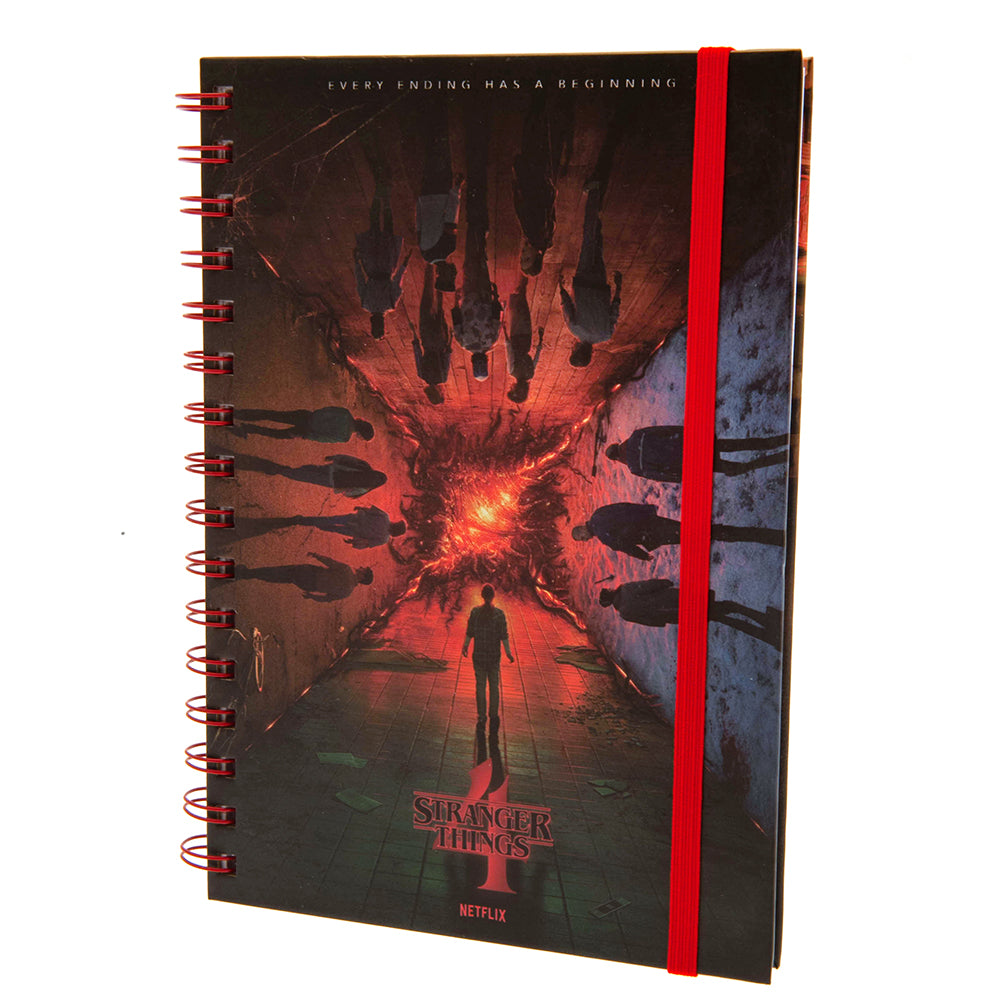 Official Stranger Things 4 Notebook