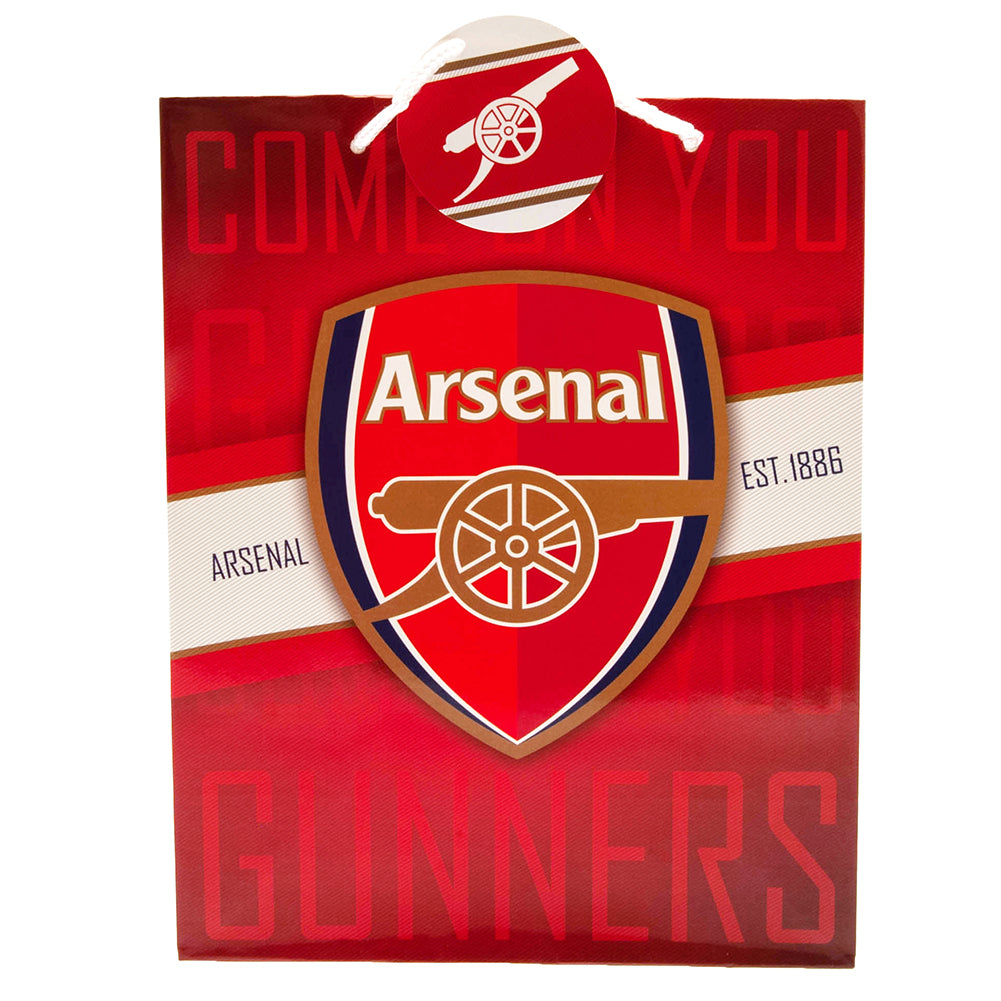 Official Arsenal FC Colour Gift Bag