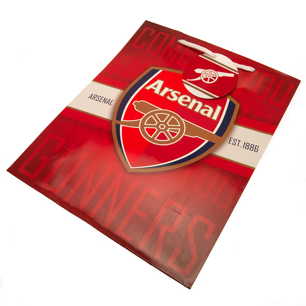 Official Arsenal FC Colour Gift Bag