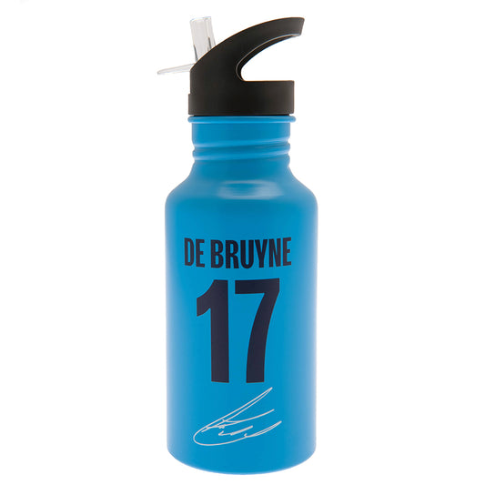 Official Manchester City FC Aluminium Drinks Bottle De Bruyne