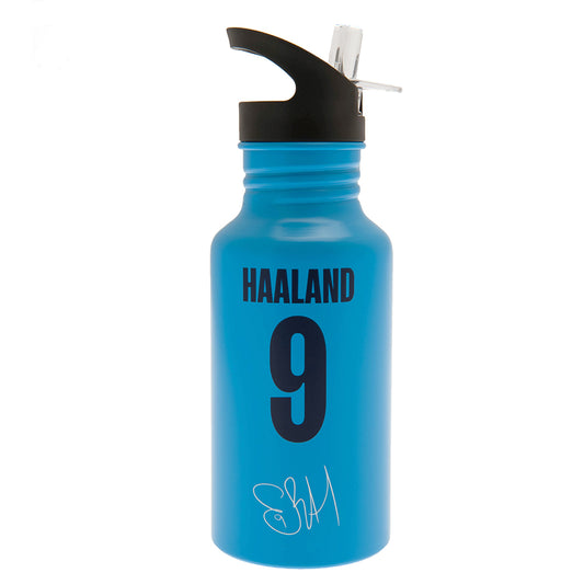 Official Manchester City FC Aluminium Drinks Bottle Haaland