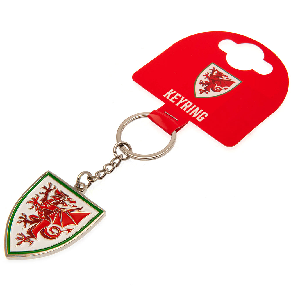 Official FA Wales Crest Keyring