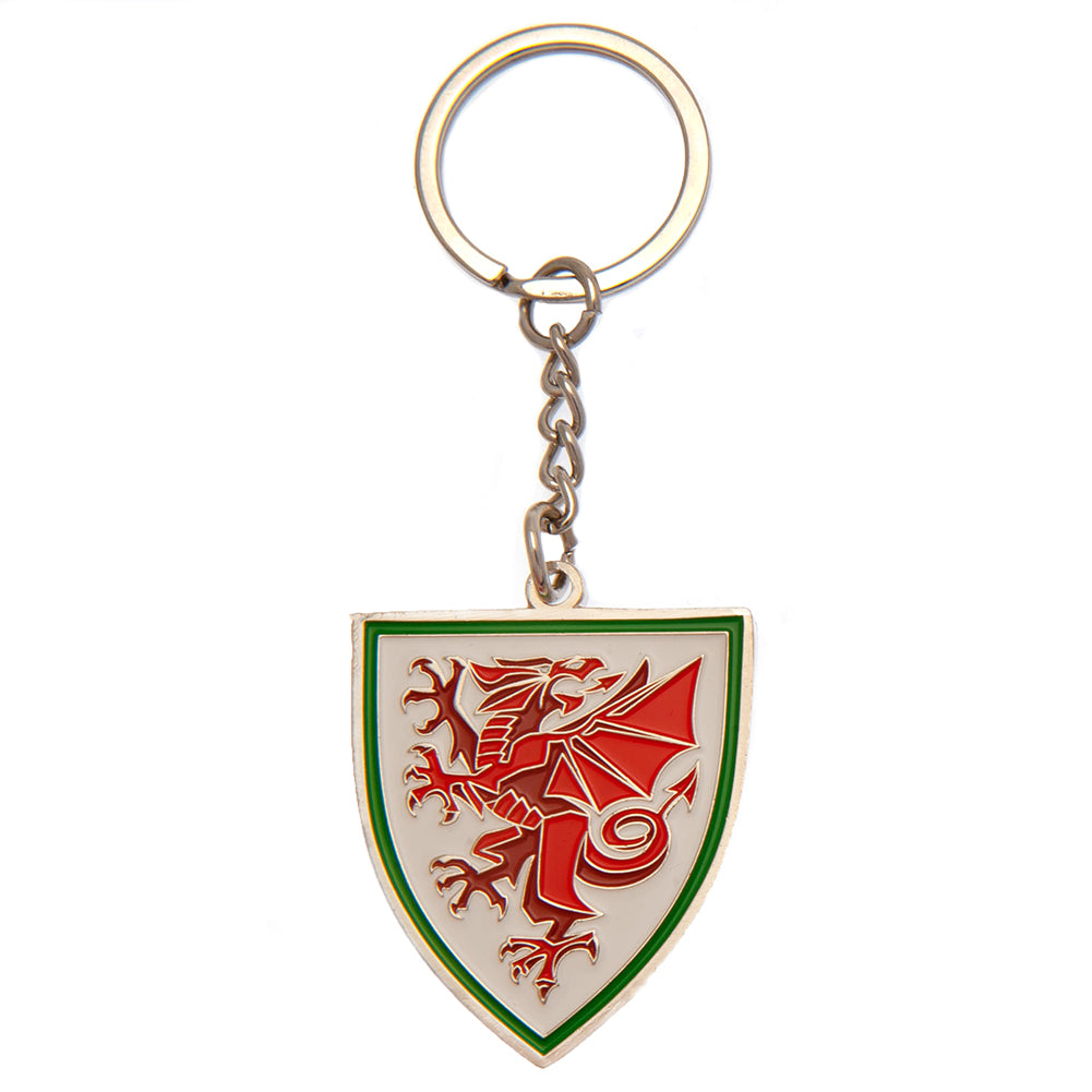 Official FA Wales Crest Keyring