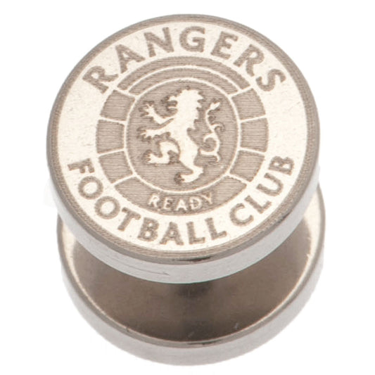 Official Rangers FC Ready Crest Stainless Steel Stud Earring