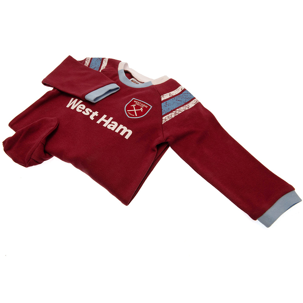 Official West Ham United FC Sleepsuit 6-9 Mths ST