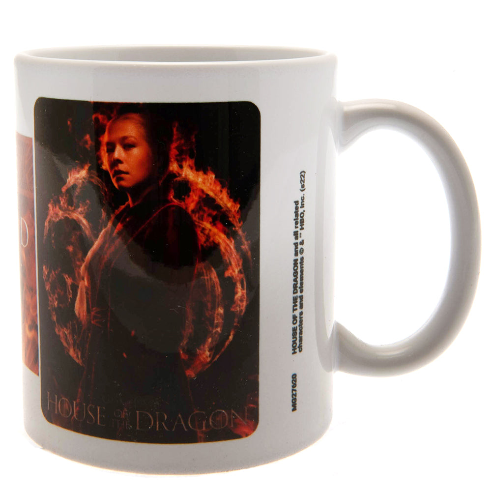 Official House Of The Dragon Mug Fire And Blood