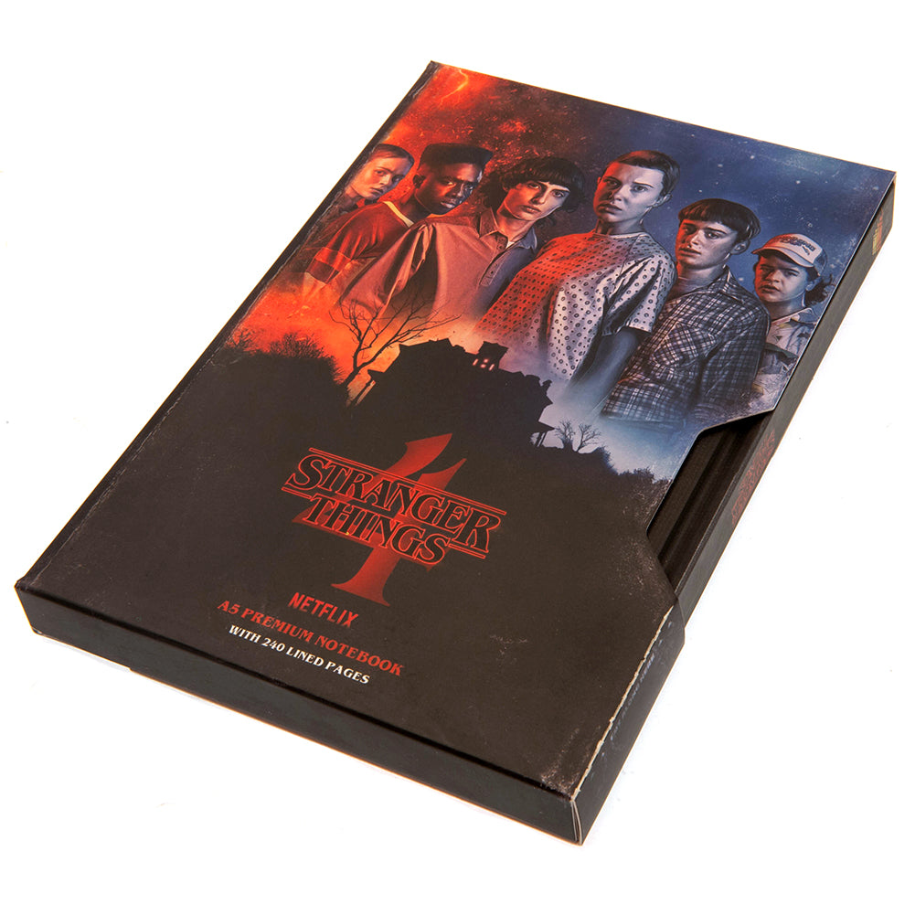 Official Stranger Things 4 Premium Notebook VHS