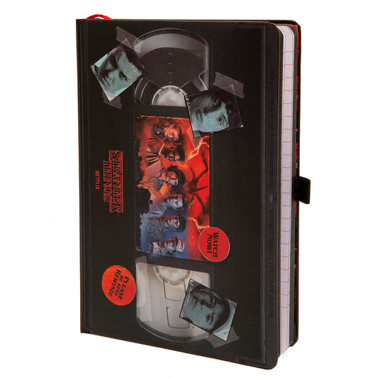 Official Stranger Things 4 Premium Notebook VHS